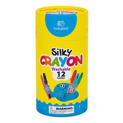 WASHABLE WAX CRAYONS 12PC - TOOKYLAND