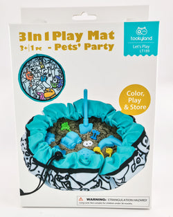 3 IN 1 PLAYMAT PETS PARTY - TOOKYLAND - OUT OF STOCK