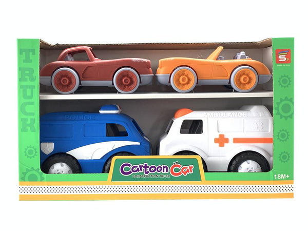 4PC CAR SET-OUT OF STOCK
