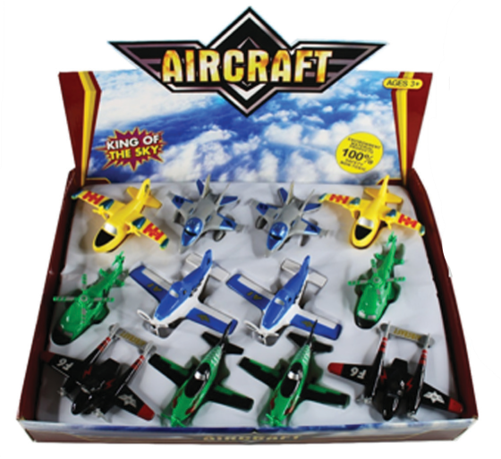 FIGHTER PLANE 12PC - OUT OF STOCK