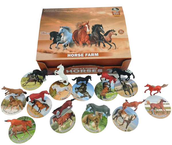 HORSE CARDS 36PC