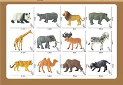 WILD ANIMAL CARDS 36PC