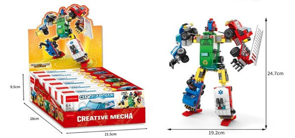 ROBOT WARRIOR 6 IN 1 503PC-SOLD OUT