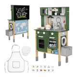 VERSATILE GREEN KITCHEN - TOOKY TOY- OUT OF STOCK