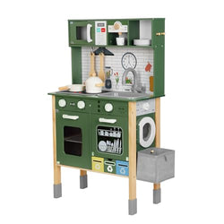 VERSATILE GREEN KITCHEN - TOOKY TOY - OUT OF STOCK