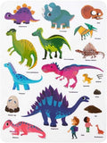 DINOSAUR MUSEUM SILICONE STICKER BOOK - TOOKYLAND