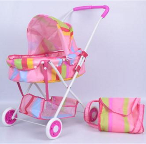 DOLL PRAM WITH BAG - OUT OF STOCK