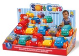 SOFT CARS 10 PC DISPLAY - DIVER TOYS