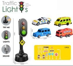 TRAFFIC LIGHT/VEHICLE SET- OUT OF STOCK