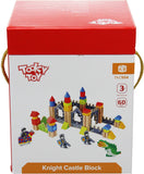 KNIGHTS CASTLE BLOCKS - TOOKY TOY - 1 AVAILABLE