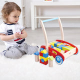 BLOCK CART BABY WALKER - TOOKY TOY