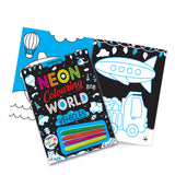 NEON COLOURING VEHICLES