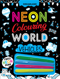 NEON COLOURING VEHICLES