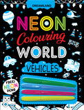 NEON COLOURING VEHICLES