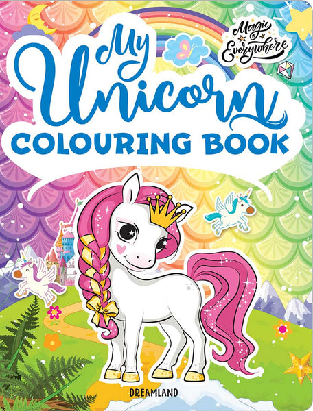 UNICORN COLOURING BOOK