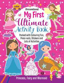 ACTIVITY BOOK - PRINCESS,FAIRY & MERMAIDS