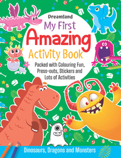 ACTIVITY BOOK - DINOS AND DRAGONS