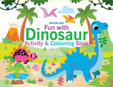 DINOSAUR ACTIVITY & COLOURING BOOK