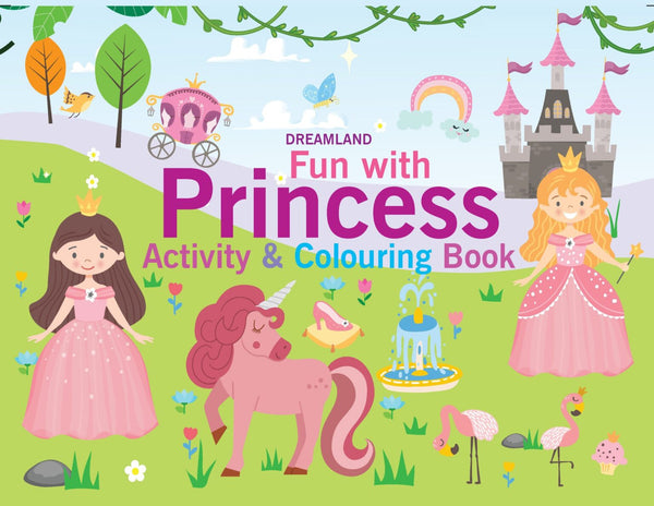 PRINCESS ACTIVITY AND COLOURING BOOK