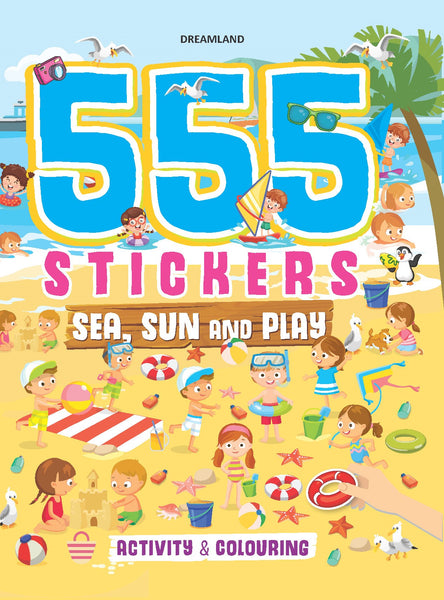555 STICKERS - SEA & SUN