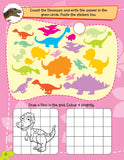 DINOSAUR STICKER & ACTIVITY BOOK