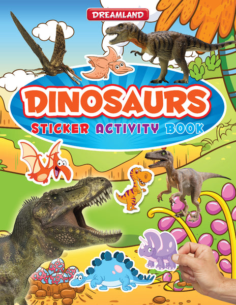 DINOSAUR STICKER & ACTIVITY BOOK
