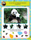 WILD ANIMAL STICKER ACTIVITY BOOK