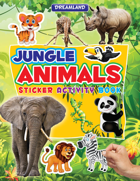 WILD ANIMAL STICKER ACTIVITY BOOK