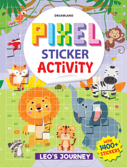 PIXEL STICKER BOOK-LEO'S JOURNEY