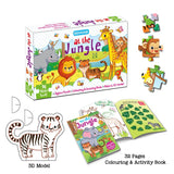 96PC JUNGLE PUZZLE KIT