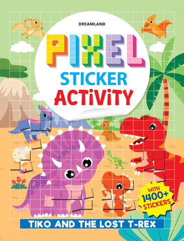 PIXEL STICKER ACTIVITY - T REX