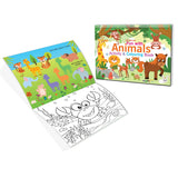 ACTIVITY & COLOURING BOOK - ANIMALS