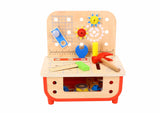 DELUXE WOODEN TOOL BENCH - TOOKY TOY