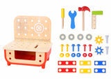 DELUXE WOODEN TOOL BENCH - TOOKY TOY