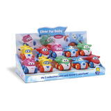 SOFT VINYL AEROPLANES 10PC DISPLAY - DIVER TOYS