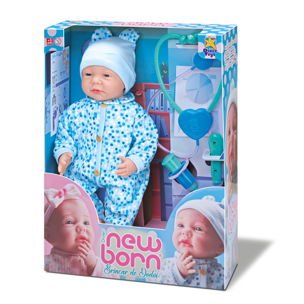 BABY BLUE DOCTOR DOLL -DIVER DOLLS