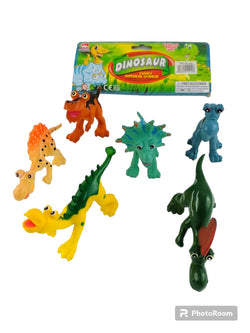 CARTOON DINOS 6PC