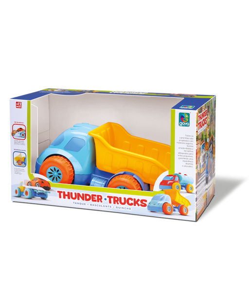 THUNDERTRUCK DUMP TRUCK - GAVA TOYS