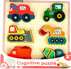WOODEN CONSTRUCTION PUZZLE