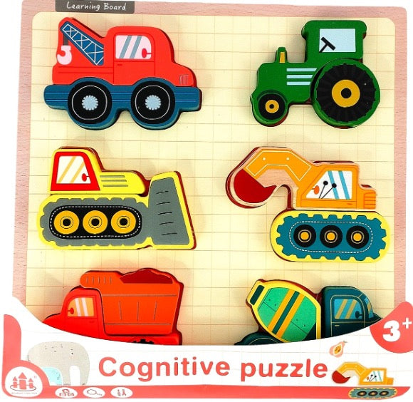 WOODEN CONSTRUCTION PUZZLE