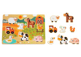 FARM PEG PUZZLE - HI PANDO