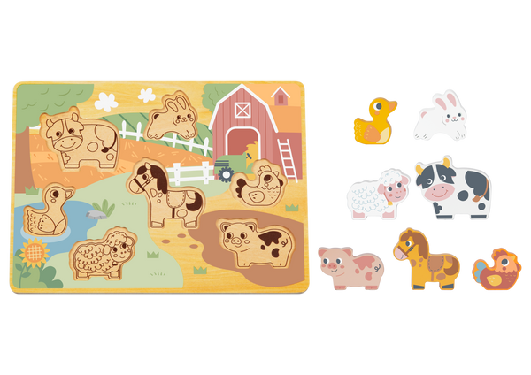 CHUNKY FARM PUZZLE - HI PANDO