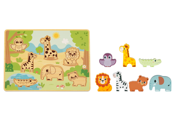 CHUNKY WILD LIFE PUZZLE