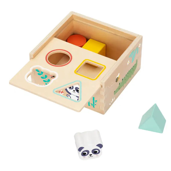 WOODEN SHAPE SORTER - HI PANDO
