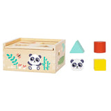 WOODEN SHAPE SORTER - HI PANDO