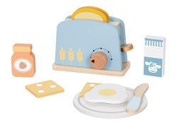 WOODEN TOASTER SET - HI PANDO