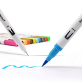 24PC DUAL TIP BRUSH PENS
