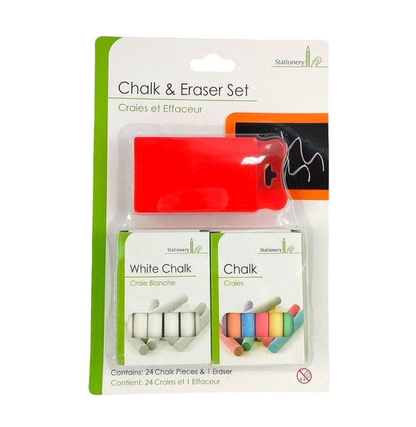 CHALK & ERASER SET