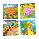 9PC WOODEN ASSORTED PUZZLES