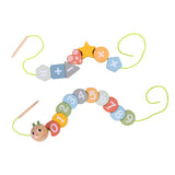 NUMBER CATERPILLAR LACING-TOOKY TOY